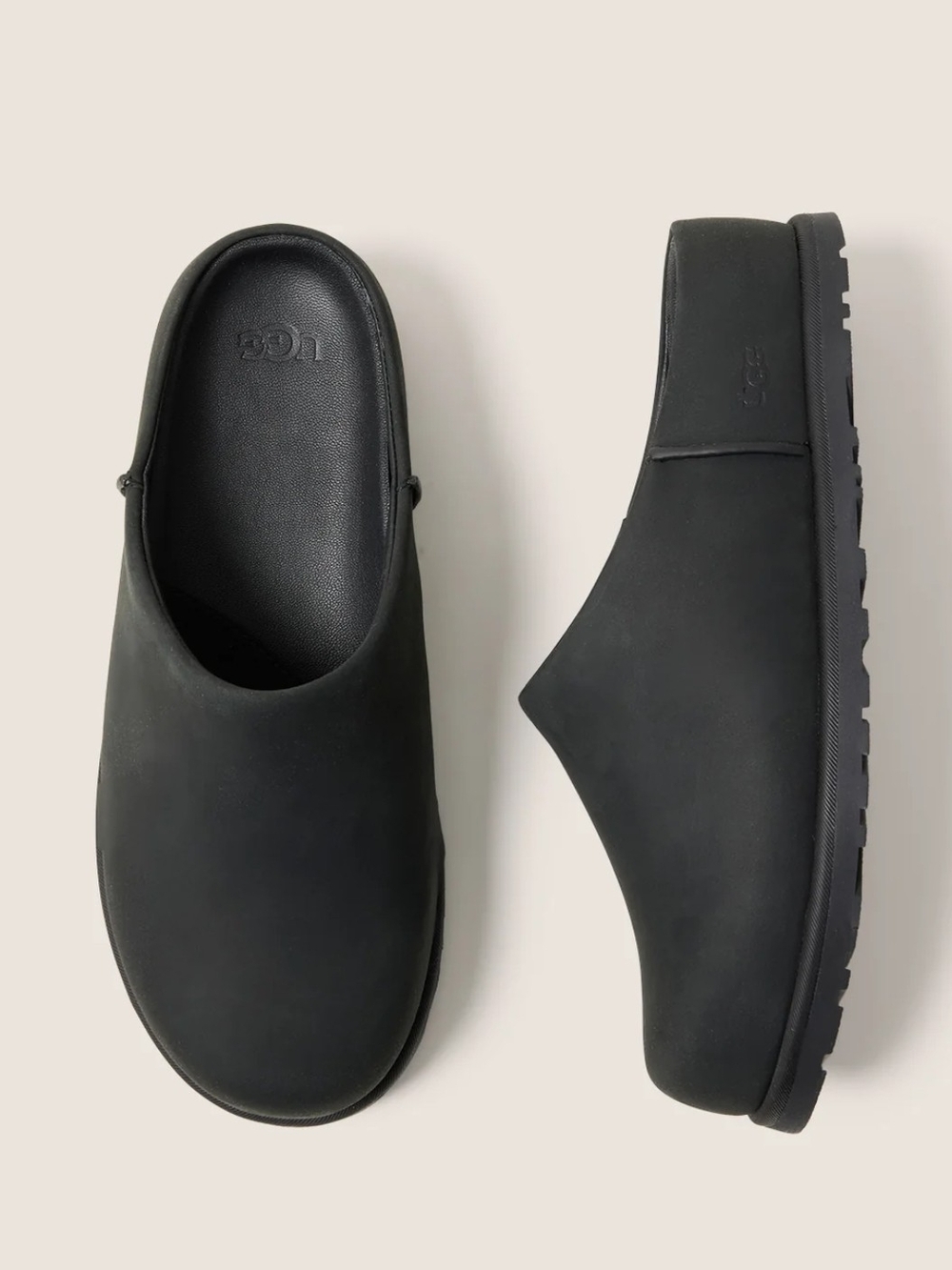 UGG Women’s Black Otzo Leather Clog, 7.5. New In Box